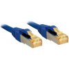 S/FTP (PiMF) Patchkábel LSOH 1.5m cat.7, modrý, Cu, UL