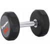 Potiahnutá/pogumovaná jednoručná činka inSPORTline 1x 15 kg