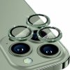ENKAY sklá s trblietavými rámčekmi na ochranu šošoviek zadného fotoaparátu pre iPhone 14 Pro / 14 Pro Max - zelená - možnosť vrátiť tovar ZADARMO do 30tich dní
