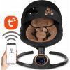 Kidwell Elektrické hojdacie kreslo 2v1 REVE black/ gold