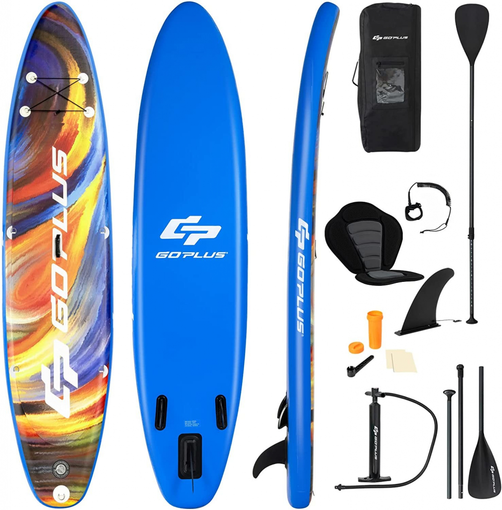 Paddleboard Costway 320 cm x 76 cm x 15 cm Stand Up Paddling Board