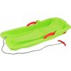 BABY MIX Plastové boby s brzdami KAROL zelené 80x43x14 zelená
