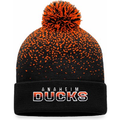 Icon Zimná čiapka Fanaticsic Gradiant Beanie Cuff with Pom Anaheim Ducks