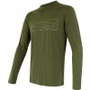 Sensor Merino Active Pt Track Safari Green pánske funkčné tričko - L