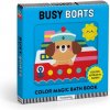 Busy Boats Color Magic Bath Book