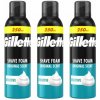Gillette pena 3x250ml Original Sensitive