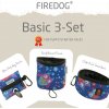 Firedog Basic 3-Set Happy Owls