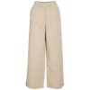 Vila Nohavice Lania Wide Trousers - Feather Grey Béžová