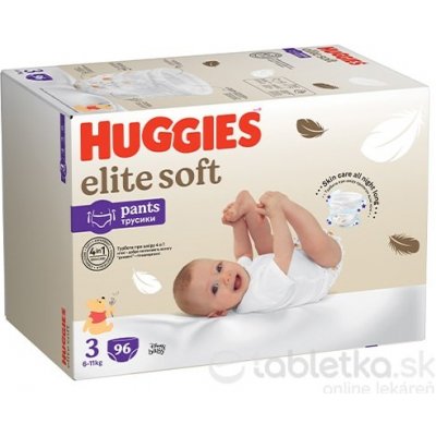 HUGGIES Pants Elite Soft Box 3 6-18 kg 96 ks
