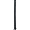 Hliníkový stĺpik pre dekoratívny plot na príp.hmož. antracit 7,6 x 7,6 x 190 cm
