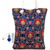 Ottomania taška shopper gobelín viacfarebná