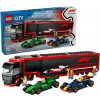 LEGO® City 60445 Kamión F1 s autami RB20 a AMR24 F1 (LEGO60445)