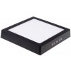 BPS18 LED panel 18W čierny štvorcový Teplá bílá