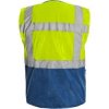 Canis CXS BOLTON výstražná vesta žltá modrá