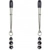 Ohmama fetish - nipple clamps with crystal stones