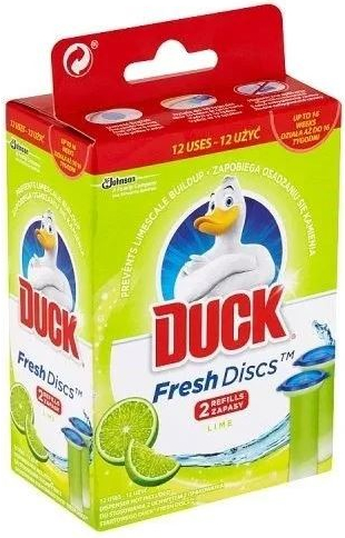 Duck Fresh Discs čistič WC Limetka nápln 2x36 ml od 3,69 € - Heureka.sk
