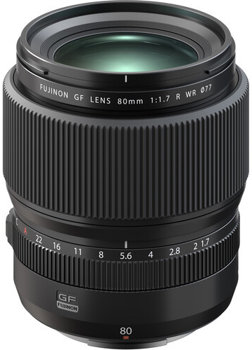 Fujifilm Fujinon GF 80mm f/1.7 R WR