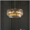 Endon 119456 - Luster na reťazi RIDGETON 8xE14/7W/230V mosadz 119456 + záruka 3 roky zadarmo