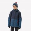 QUECHUA Detská turistická bunda 3v1 MH500 7-15 rokov modrá 14-15 r (161-172 cm)
