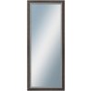 DANTIK - Zrkadlo v rámu, rozmer s rámom 50x120 cm z lišty AMALFI čierna (3118)