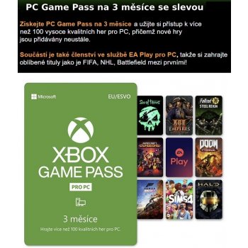 Microsoft Xbox Game Pass PC členstvo 3 mesiace