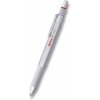 Kuličkové pero Multipen Rotring 600 Silver 3 v 1 3 barvy + mechanická tužka 0,5 mm -