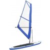 Vidaxl Nafukovací Stand up paddleboard s plachtou, modro biely