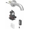Geberit Piave Elektronická umývadlová batéria pod omietku, batériové napájanie, easy to clean, kefovaná nerezová 116.264.SN.1
