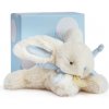 Doudou Darčeková sada - Plyšový zajačik modrý 16 cm