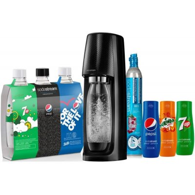 SodaStream SPIRIT BLACK MIX PACK od 97,9 € - Heureka.sk