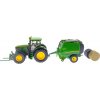 SIKU Farmer - Traktor John Deere + balíkovačka 1:32 (SI-3838)
