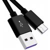 PremiumCord Kábel USB 3.1 C/M - USB 2.0 A/M, Super fast charging 5A, čierny, 2m ku31cp2bk