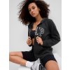 GAP Mikina s logom a fleece Sivá XXS Sivá Sivá