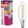 Osram | LED Žiarovka FILAMENT B40 E14/4W/230V 2700K - Osram | P225666