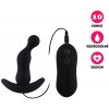 Silikonový anální vibrátor Balls černý