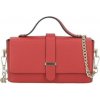 Kožená kabelka 287 červená Made in Italy Červená