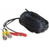 Kábel pre CCTV kamery 18m - BNC + napájanie