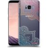 Picasee silikónový prehľadný obal pre Samsung Galaxy S8 G950F - Kvetinový vzor