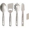 Sea to Summit Detour Stainless Steel Utensil Set - [4 Piece] šedá