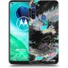 Picasee silikónový prehľadný obal pre Motorola Moto G8 - Magnetic