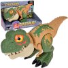 Jokomisiada Pohyblivý DINOSAUR Tyrannosaurus Rex so zvukom a svetlom – zelený ZA5589