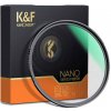 K&F 82MM Nano-X Black Mist Filter 1, HD, Waterproof, Anti Scratch, Green Coated K&F Concept