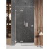 New Trendy Avexa sprchové dvere 80 cm výklopné chróm lesklá/priehľadné sklo EXK-1441