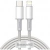 Kábel Baseus CATLGD-A02 USB-C (M) - Lightning (M), 2m, bílý