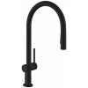 Hansgrohe M54 - Drezová batéria Talis s výsuvnou spŕškou, matná čierna - 72800670