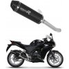 Honda CBR 250 R 2011 - 2013 ladený výfuk HP3 BLACK + dB killer medium