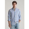 KOŠEĽA GANT REG COTTON LINEN BOLD STRIPE SHIRT RICH BLUE