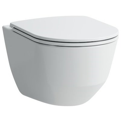 Laufen PRO RIMLESS WC závesné Compact, hlboké splachovanie, biela H8209650000001