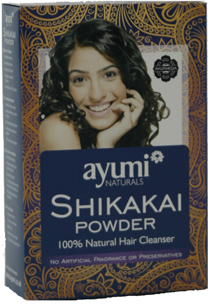 Ayumi naturals Shikakai Powder vlasový zábal a šampón 100 g