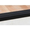 PVC schodová hrana Fatra 1891-600 čierna 2 m
